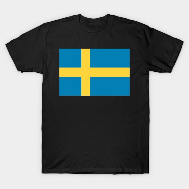 Sweden T-Shirt by Wickedcartoons